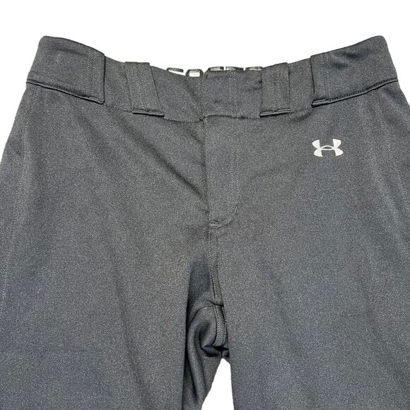 Under Armour Womens Softball Pants HeatGear Athletic Vanish Black Medium - Picture 2 of 13